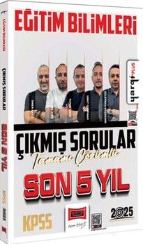 Yargı Yayınları 2025 KPSS Eğitim Bilimleri Tamamı Çözümlü Son 5 Yıl Çıkmış Sorular