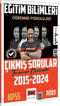 Yargı Yayınları 2025 KPSS Eğitim Bilimleri Öğrenme Psikolojisi Tamamı Çözümlü Çıkmış Sorular