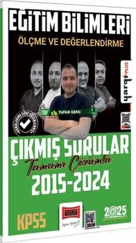 Yargı Yayınları 2025 KPSS Eğitim Bilimleri Ölçme ve Değerlendirme Tamamı Çözümlü Çıkmış Sorular