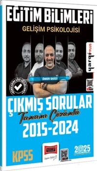 Yargı Yayınları 2025 KPSS Eğitim Bilimleri Gelişim Psikolojisi Tamamı Çözümlü Çıkmış Sorular