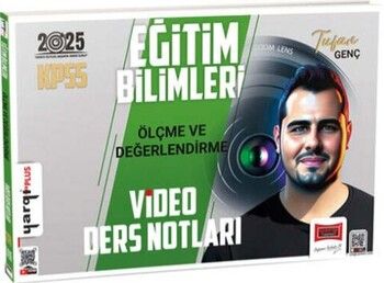Yargı Yayınları 2025 KPSS Eğitim Bilimleri Ölçme ve Değerlendirme Video Ders Notları