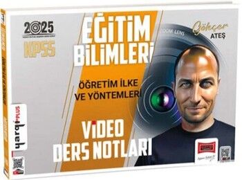 Yargı Yayınları 2025 KPSS Eğitim Bilimleri Öğretim İlke ve Yöntemleri Video Ders Notları