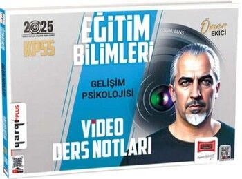 Yargı Yayınları 2025 KPSS Eğitim Bilimleri Gelişim Psikolojisi Video Ders Notları