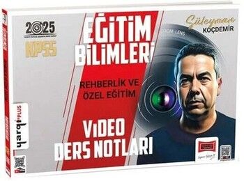 Yargı Yayınları 2025 KPSS Eğitim Bilimleri Rehberlik ve Özel Eğitim Video Ders Notları