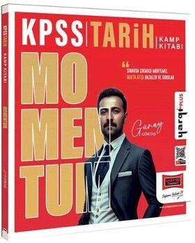 Yargı Yayınları 2025 KPSS Genel Kültür Momentum Tarih Kamp Kitabı