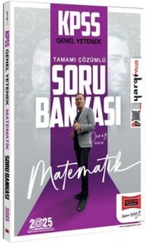 Yargı Yayınları 2025 KPSS Genel Yetenek Matematik Tamamı Çözümlü Soru Bankası