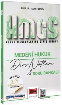 Yargı Yayınları 2025 Hukuk Mesleklerine Giriş Sınavı Medeni Hukuk Ders Notları Soru Bankası