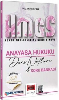 Yargı Yayınları 2025 Hukuk Mesleklerine Giriş Sınavı Anayasa Hukuku Ders Notları Soru Bankası