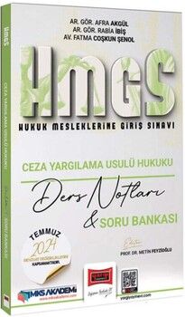 Yargı Yayınları 2025 Hukuk Mesleklerine Giriş Sınavı Ceza Yargılama Usulü Hukuku Ders Notları Soru Bankası
