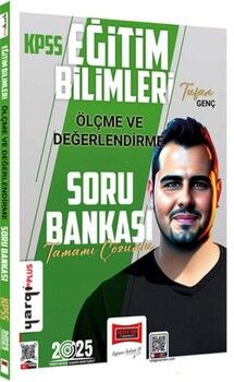 Yargı Yayınları 2025 KPSS Eğitim Bilimleri Tamamı Çözümlü Ölçme ve Değerlendirme Soru Bankası