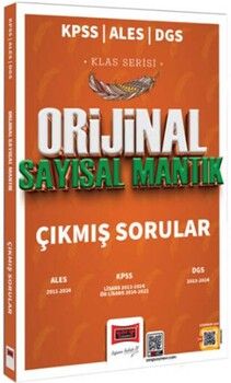 Yargı Yayınları 2025 KPSS ALES DGS Klas Serisi Orijinal Sayısal Mantık Çıkmış Sorular