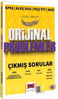 Yargı Yayınları 2025 KPSS ALES DGS YGS TYT MSÜ Klas Serisi Orijinal Problemler Çıkmış Sorular