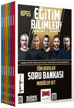 Yargı Yayınları 2025 KPSS Eğitim Bilimleri Tamamı Çözümlü Modüler Soru Bankası Seti