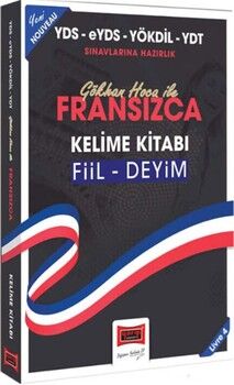 Yargı Yayınları YDS eYDS YÖKDİL YDT Gökhan Hoca İle Fransızca Kelime Kitabı