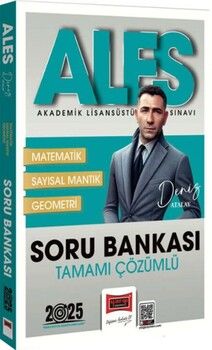 Yargı Yayınları 2025 ALES Matematik Geometri Sayısal Mantık Tamamı Çözümlü Soru Bankası