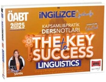 Yargı Yayınları 2025 ÖABT İngilizce Öğretmenliği Kapsamlı The Key Success Linguistics Pratik Ders Notları