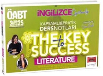 Yargı Yayınları 2025 ÖABT İngilizce Öğretmenliği Kapsamlı The Key Success Literature Pratik Ders Notları