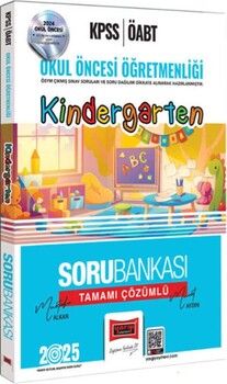 Yargı Yayınları 2025 ÖABT Okul Öncesi Öğretmenliği Kindergarten Tamamı Çözümlü Soru Bankası