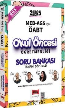 Yargı Yayınları 2025 MEB AGS İçin ÖABT Okul Öncesi Öğretmenliği Tamamı Çözümlü Soru Bankası