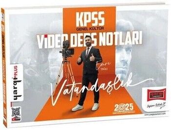 Yargı Yayınları 2025 KPSS Vatandaşlık Video Ders Notları