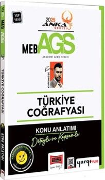 Yargı Yayınları 2025 MEB AGS Anka Serisi Türkiye Coğrafyası Konu Anlatımı
