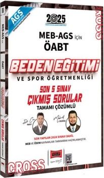 Yargı Yayınları 2025 MEB AGS ÖABT Beden Eğitimi ve Spor Öğretmenliği Son 5 Sınav Çıkmış Sorular