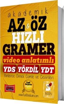 Yargı Yayınları YDS YÖKDİL YDT Akademik Az Öz Hızlı Gramer