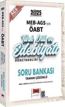 Yargı Yayınları 2025 MEB AGS ÖABT Türk Dili ve Edebiyatı Soru Bankası