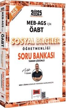 Yargı Yayınları 2025 MEB AGS ÖABT Sosyal Bilgiler Öğretmenliği Soru Bankası
