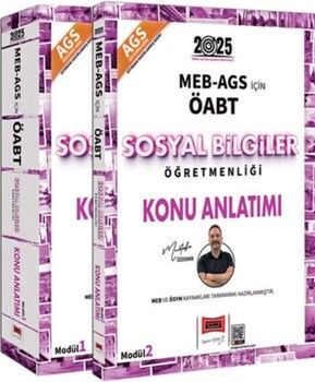 Yargı Yayınları 2025 MEB AGS ÖABT Sosyal Bilgiler Öğretmenliği Konu Anlatımı