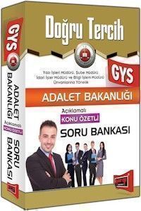 Yargı Yayınları GYS Adale Bakanlığı Açıklamalı Konu Özetli Soru Bankası