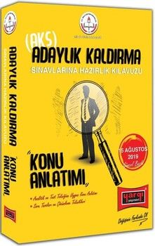 Yargı Yayınları MEB Adaylık Kaldırma AKS Sınavlarına Hazırlık Kılavuzu Konu Anlatımı