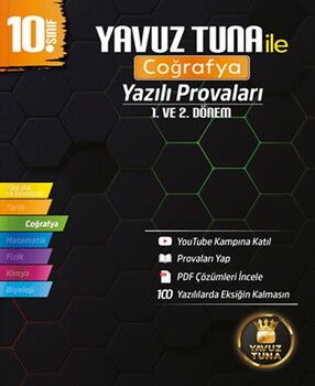 Yavuz Tuna 10. Sınıf Coğrafya Yazılı Provaları