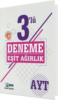 Yayın Denizi AYT Eşit Ağırlık 3 lü Pro Deneme