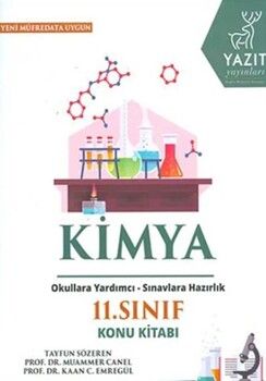 Yazıt Yayınları 11. Sınıf Kimya Konu Kitabı