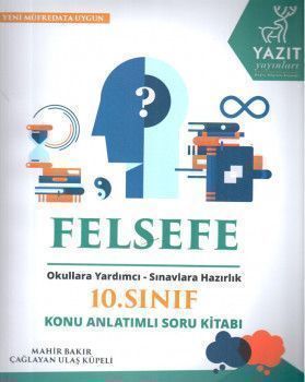 Yazıt Yayınları 10. Sınıf Felsefe Konu Anlatımlı Soru Kitabı