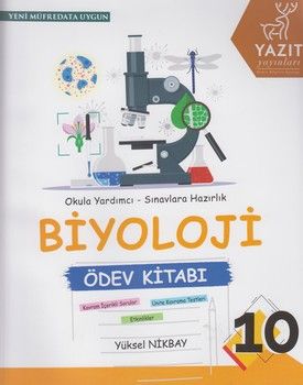 Yazıt Yayınları 10. Sınıf Biyoloji Ödev Kitabı