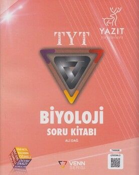 Yazıt Yayınları TYT Biyoloji Venn Serisi Soru Kitabı