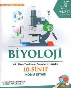 Yazıt Yayınları 10. Sınıf Biyoloji Konu Kitabı