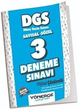 Yönerge 2023 DGS 3 Deneme