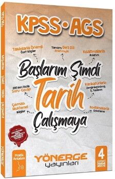Yönerge KPSS MEB AGS Başlarım Şimdi Tarih Çalışmaya Pratik Anlatım