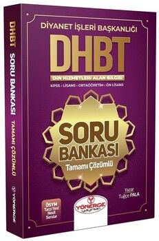 Yönerge Yayınları DHBT Soru Bankası