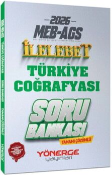 Yönerge Yayınları 2026 MEB AGS Türkiye Coğrafyası İlelebet Soru Bankası