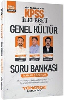 Yönerge Yayınları KPSS Genel Kültür Soru Bankası