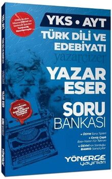 Yönerge Yayınları AYT Türk Dili ve Edebiyatı Yazar Eser Soru Bankası