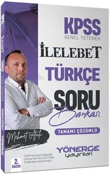 Yönerge Yayınları 2024 KPSS İlelebet Türkçe Çözümlü Soru Bankası