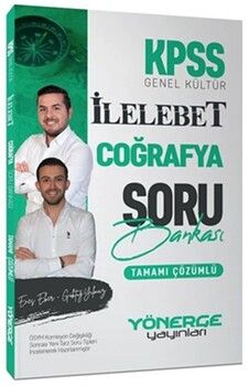 Yönerge Yayınları KPSS Coğrafya İlelebet Soru Bankası