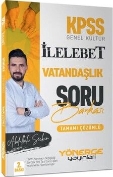 Yönerge Yayınları KPSS Vatandaşlık İlelebet Soru Bankası