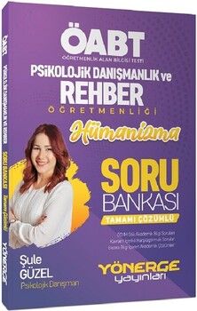 Yönerge Yayınları ÖABT Psikolojik Danışma ve Rehber Öğretmen Hümanizma Soru Bankası Çözümlü