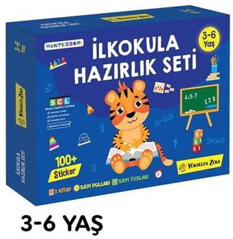 Yükselen Zeka Yayınları İlkokula Hazırlık Seti 3-6 Yaş